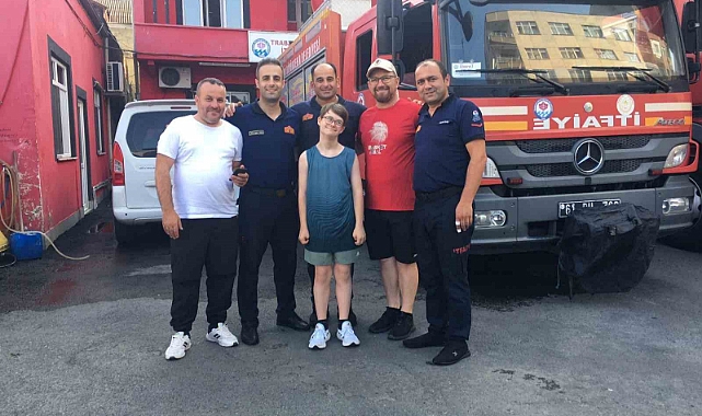 İtfaiyeden ’özel’ Murat için ’özel’ tatbikat