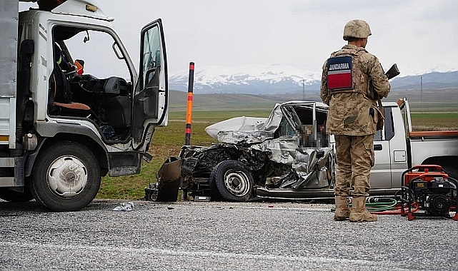 Jandarma bölgesinde bir ayda 20 trafik kazası