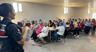 jandarma ekipleri KADES uygulamasını tanıttı