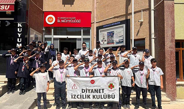 Kamp için uğurlandı İzciler