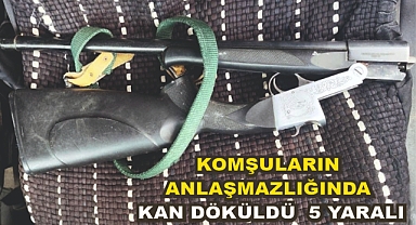 Kanlı Kavga 5 Yaralı