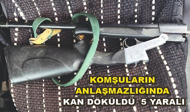 Kanlı Kavga 5 Yaralı