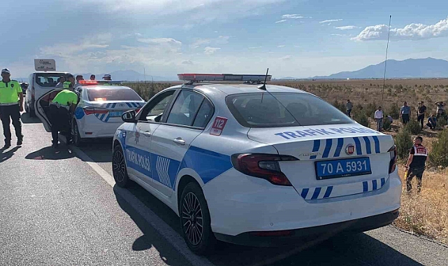 Karaman’da motosiklet kazası: 1 ölü
