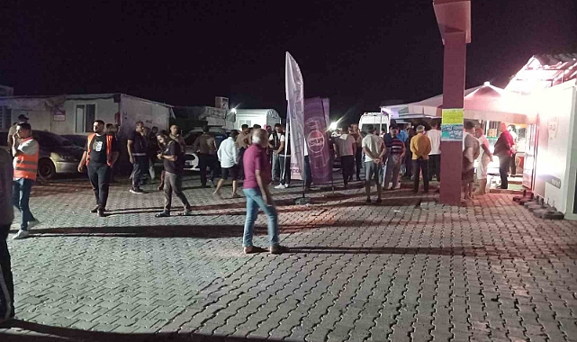 Konteyner kentte iki esnafın kavgasında 1 kişi yaralandı