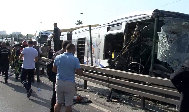 Küçükçekmece’deki metrobüs kazasında gözaltına alınanların sayısı 9’a yükseldi