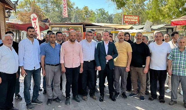 MAGİNDER Başkanının Esnafla Buluşması