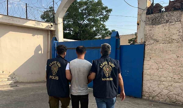 Mardin’de 33 yıl hapis cezası bulunan firari hükümlü yakalandı