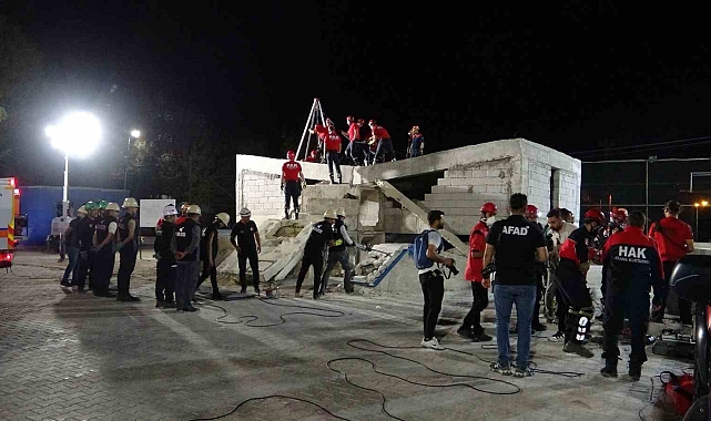 Marmara Depremi Tatbikatı Yapıldı