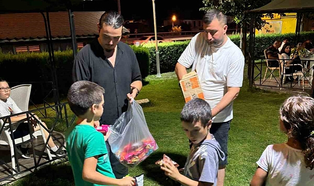 Miniklere özel çizgi film gecesi düzenlendi