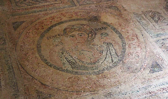 Mozaikteki madalyon Roma askeri birliğinin simgesi çıktı