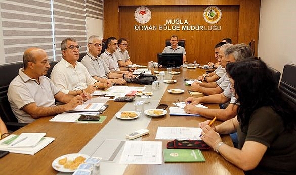 Muğla Orman Bölge Müdürlüğü’ nde değerlendirme toplantısı yapıldı