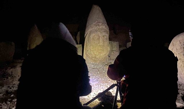 Nemrut Dağı’nda meteor yağmurunun görsel şöleni