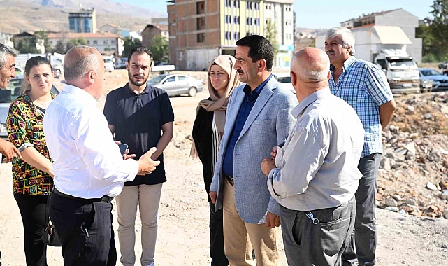 Niyazi Mısri Mahallesi'nde inceleme bulundu Başkan Taşkın