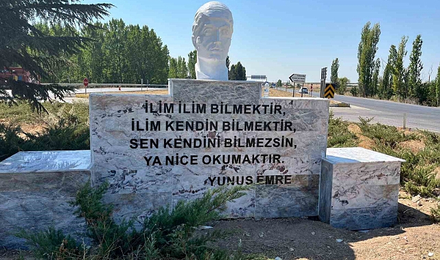Odunpazarı Belediyesinden gönül insanı Yunus Emre’ye saygı