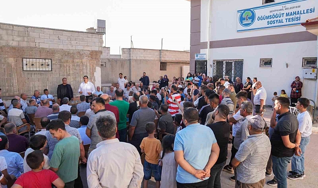 Öğümsöğüt sakinlerinden Yılmaz’a yoğun ilgi