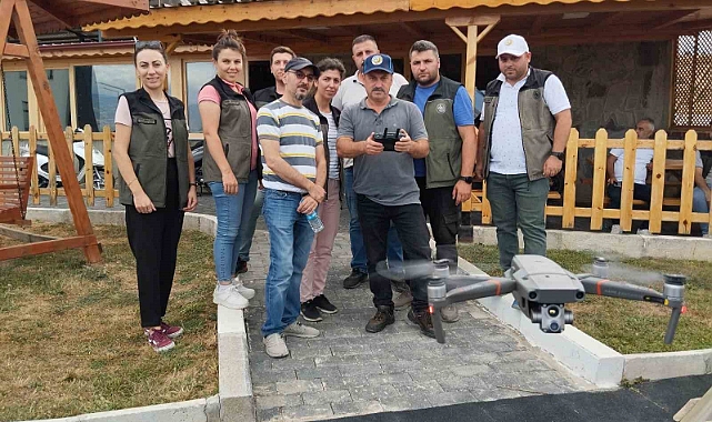Orman şeflerine dron eğitimi