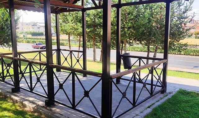 Park, bahçe ve mesire alanlarında onarım çalışması