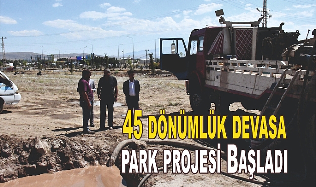 Patnos'a Yeni Bir Nefes: 45 Dönümlük Dev Park Projesi Başladı!
