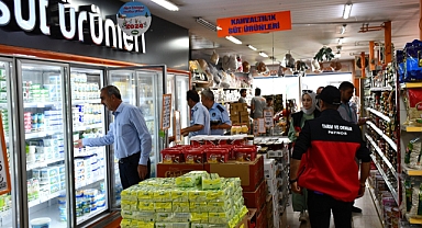 Patnos Belediyesi ekiplerinden iş yeri denetimleri