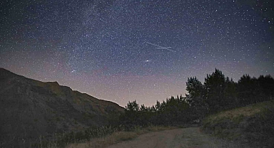 Perseid meteor yağmuru Bitlis'te
