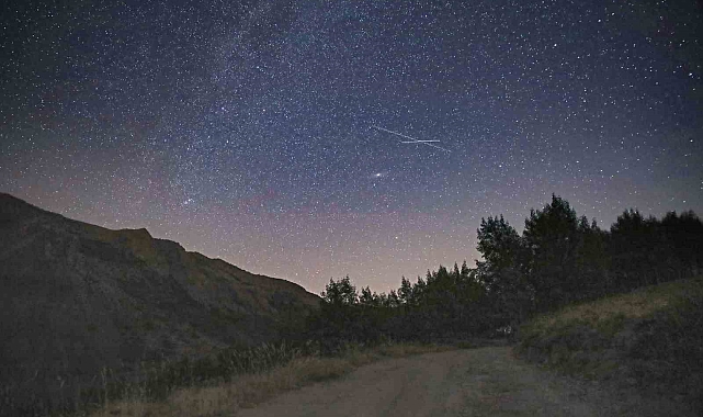 Perseid meteor yağmuru Bitlis'te