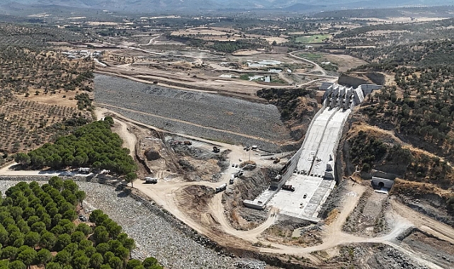 Reşitköy Barajı’nda çalışmalar devam ediyor