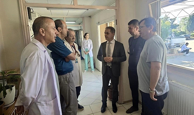 Sağlık Müdürü Tekin, sağlık hizmetlerini inceledi