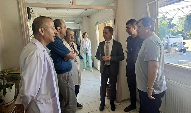 Sağlık Müdürü Tekin, sağlık hizmetlerini yerinde inceledi