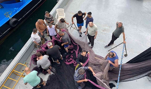 Sarıyer’de av sezonu öncesinde balıkçılar son hazırlıklarını yapıyor