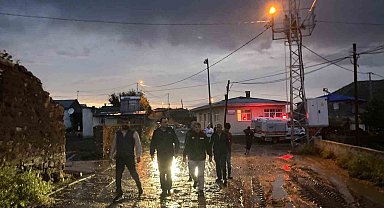 Sel suları Harmanlı köyüne zarar verdi