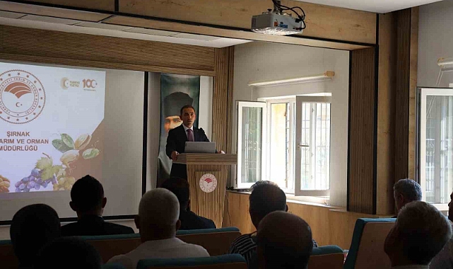 Şırnak’ta çiftçilere, yeni hayvancılık desteklemeleri modeli anlatıldı