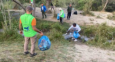 Tarihi Şamran Kanalı için 51 kilometre yürüdüler