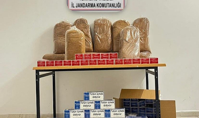Tekirdağ’da jandarmadan kaçak tütün operasyonu
