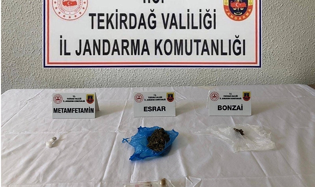 Tekirdağ’da uyuşturucu operasyonları