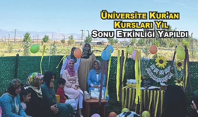 Üniversite Kur'an Kursları Yıl Sonu Etkinliği