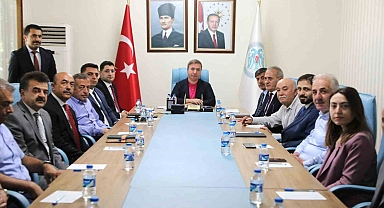 Vali Aydoğdu " İl İstihdam ve Mesleki Eğitim Kurulu Toplantısı" düzenlendi
