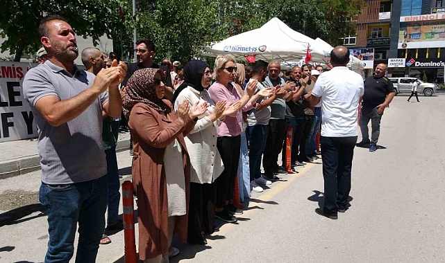 Van’da belediyelerden çıkarılan işçilerin eylemi 114 gündür devam ediyor