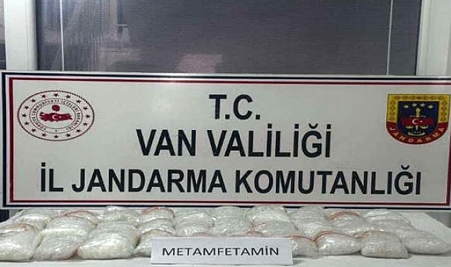 Van'da 47 kilo uyuşturucu ele geçirildi