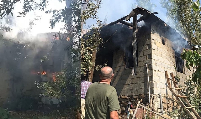 Yangın korkuttu