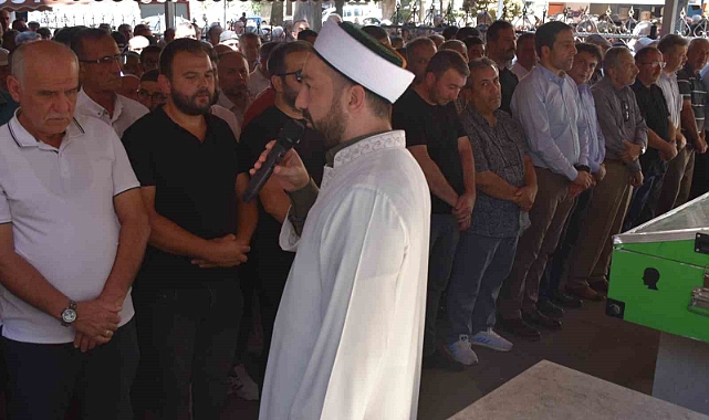 Zabıta Müdürü Mehmet Zin son yolculuğuna uğurlandı