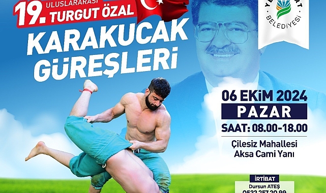 19.Uluslararası Turgut Özal karakucak güreşleri 6 Ekim'de yapılacak