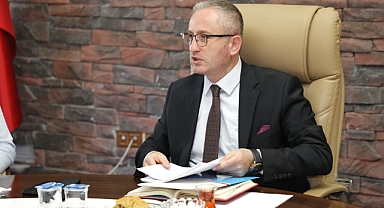 Hasan Kökrek ilçe milli eğitim müdürleri ile bir araya geldi