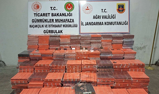 Ağrı’da Jandarmadan Kaçakçılara 14 Milyonluk Darbe: 2 Gözaltı