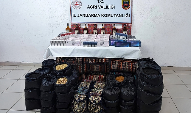 Ağrı'da kaçakçılık operasyonu: 4 gözaltı