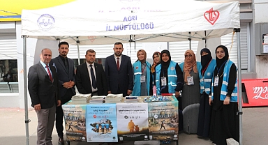 Ağrı’da “Mevlid-i Nebi” haftası tanıtım standı açıldı