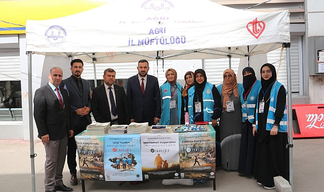 Ağrı’da “Mevlid-i Nebi” haftası tanıtım standı açıldı