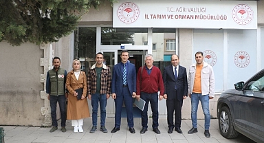 Ağrı’da tarım saha kontrolleri yapıldı