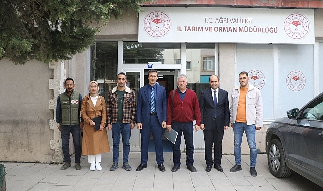 Ağrı’da tarım saha kontrolleri yapıldı