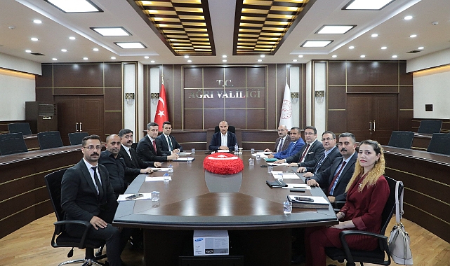 Ağrı’da "Toprak Koruma Kurulu Komisyon Toplantısı" yapıldı