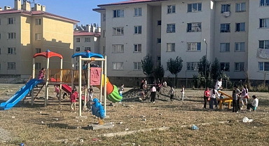 Ağrı’daki çocuklara yeni park yapılıyor